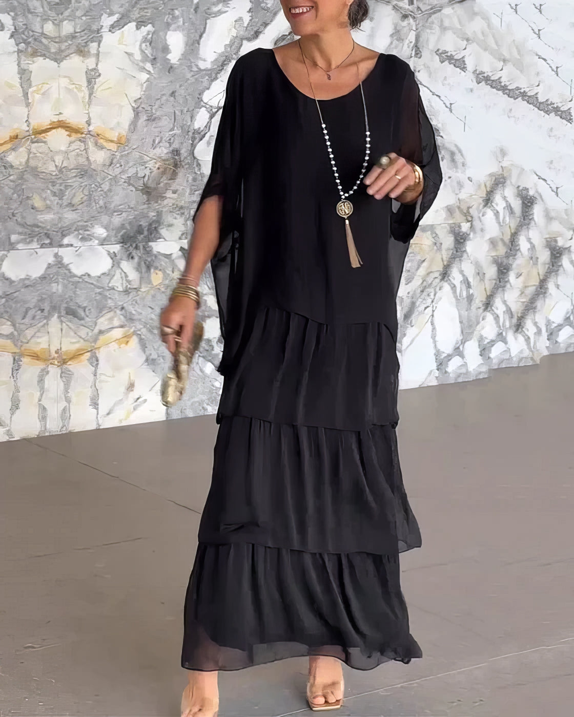 ORRAINE – ARTISTIC MAXI DRESS