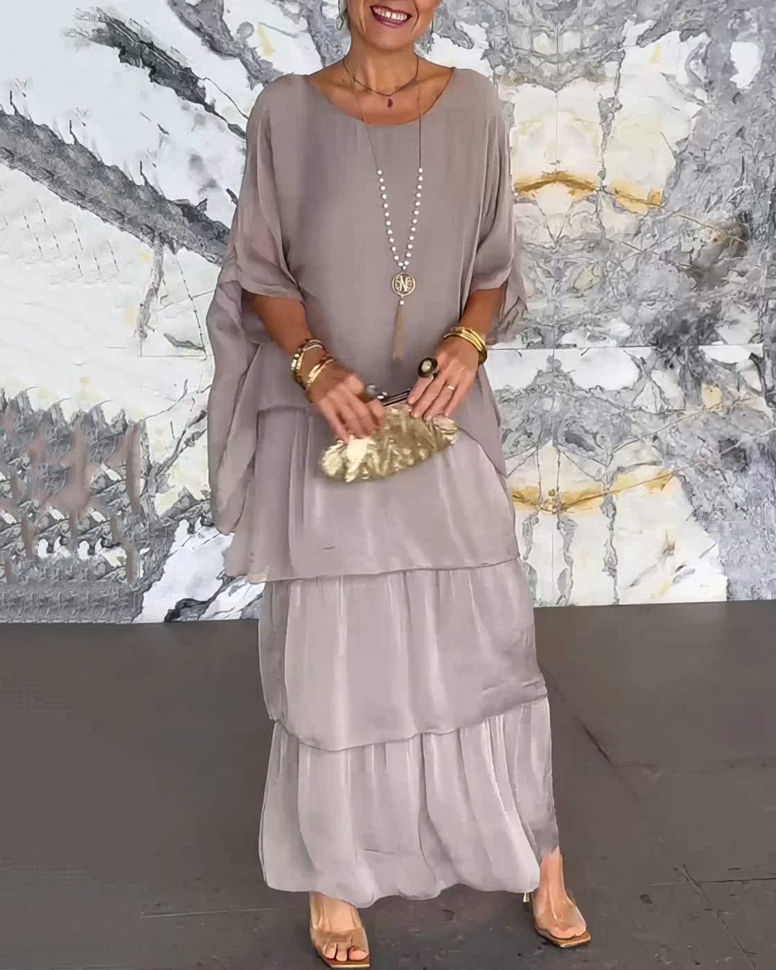 ORRAINE – ARTISTIC MAXI DRESS