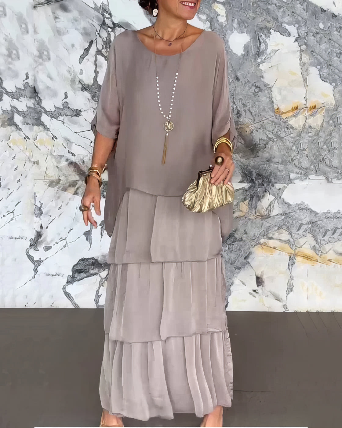 ORRAINE – ARTISTIC MAXI DRESS