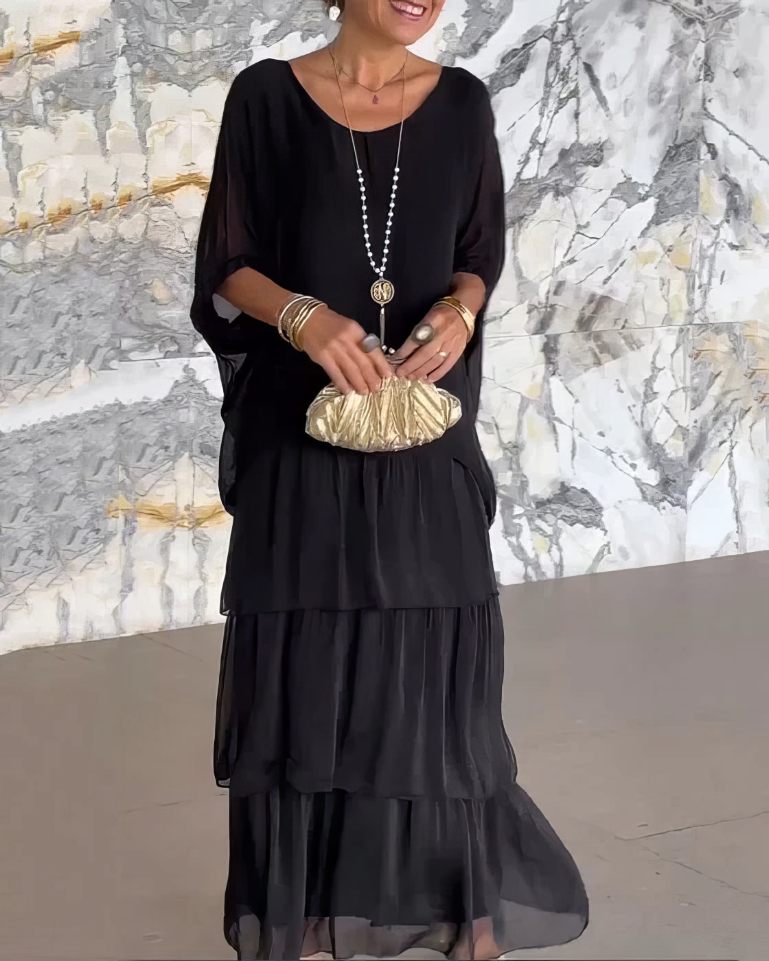 ORRAINE – ARTISTIC MAXI DRESS