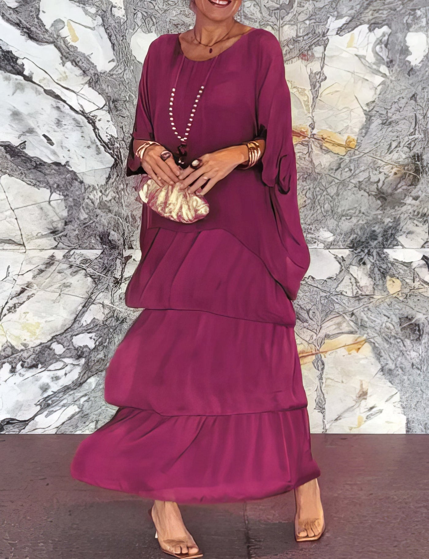 ORRAINE – ARTISTIC MAXI DRESS