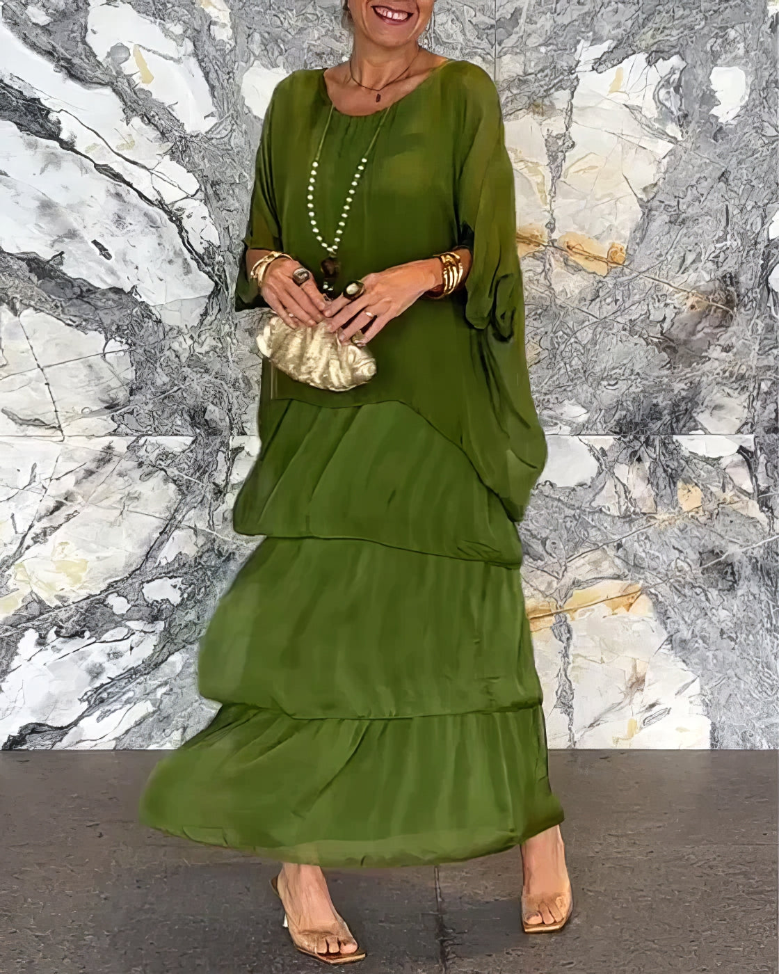 ORRAINE – ARTISTIC MAXI DRESS